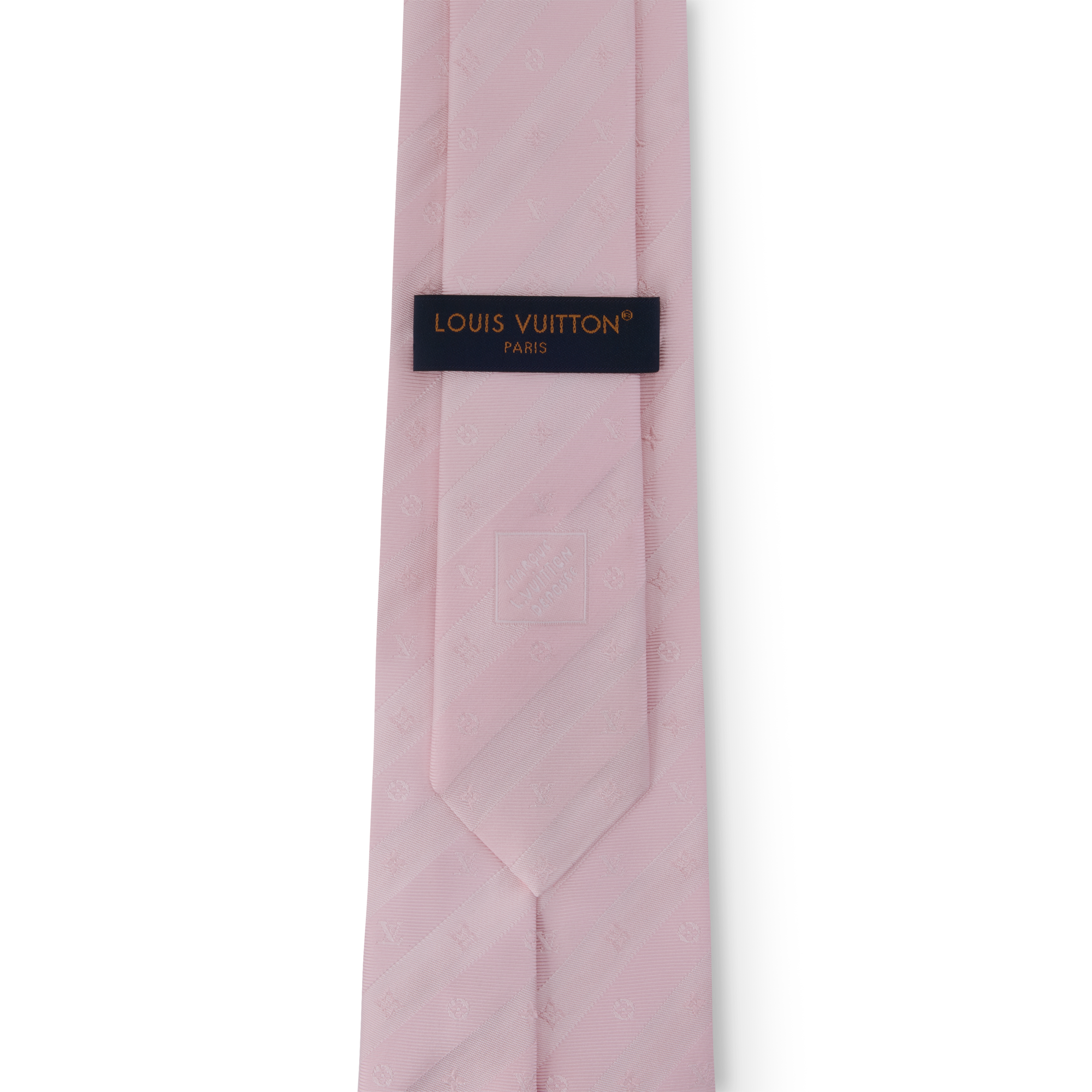 ネクタイ LOUIS VUITTON ROSE PINK NECKTIGHT PANASH Pink Ties and Pocket Squares Accessories | LOUIS VUITTON